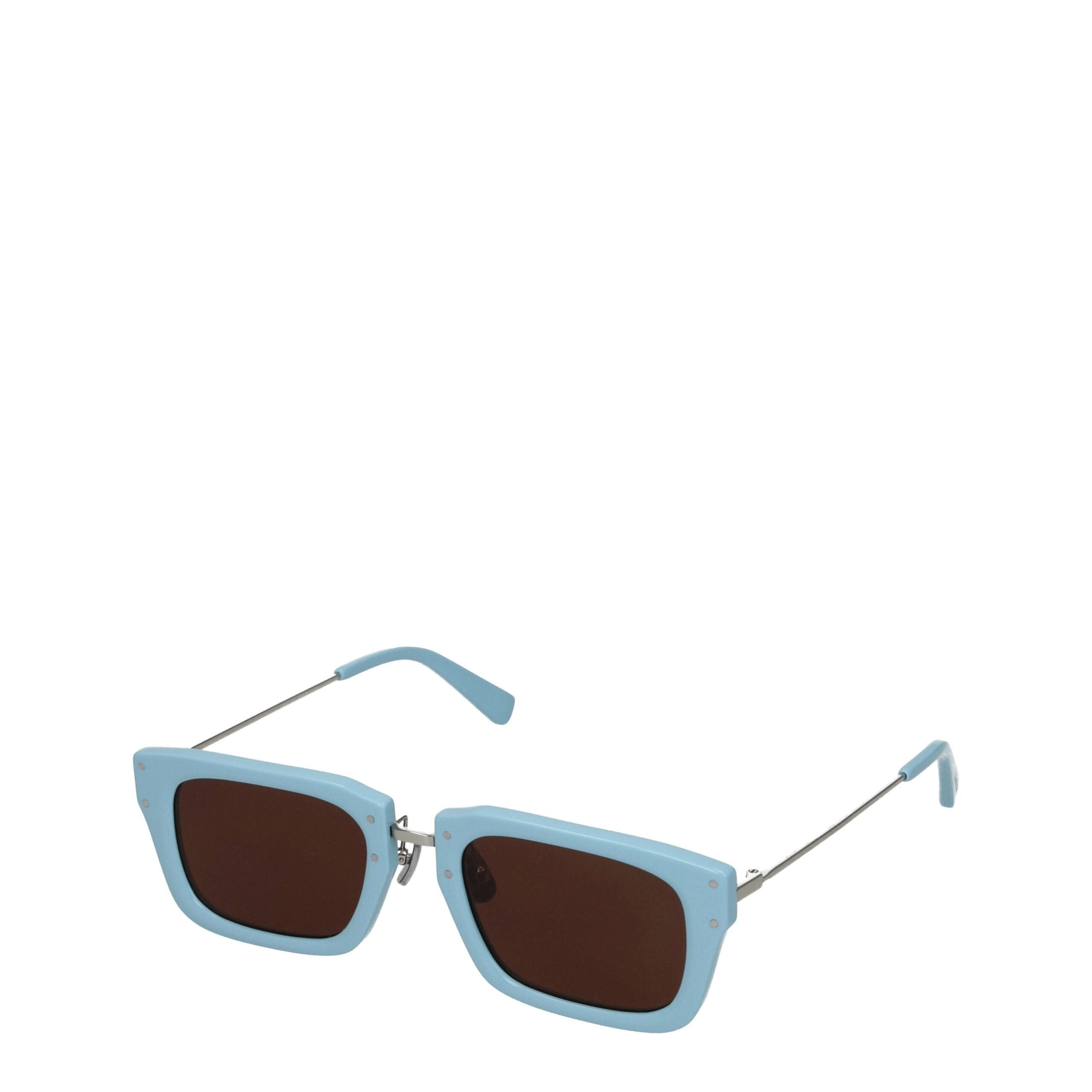Jacquemus Light Blue Haircalf Sunglass
